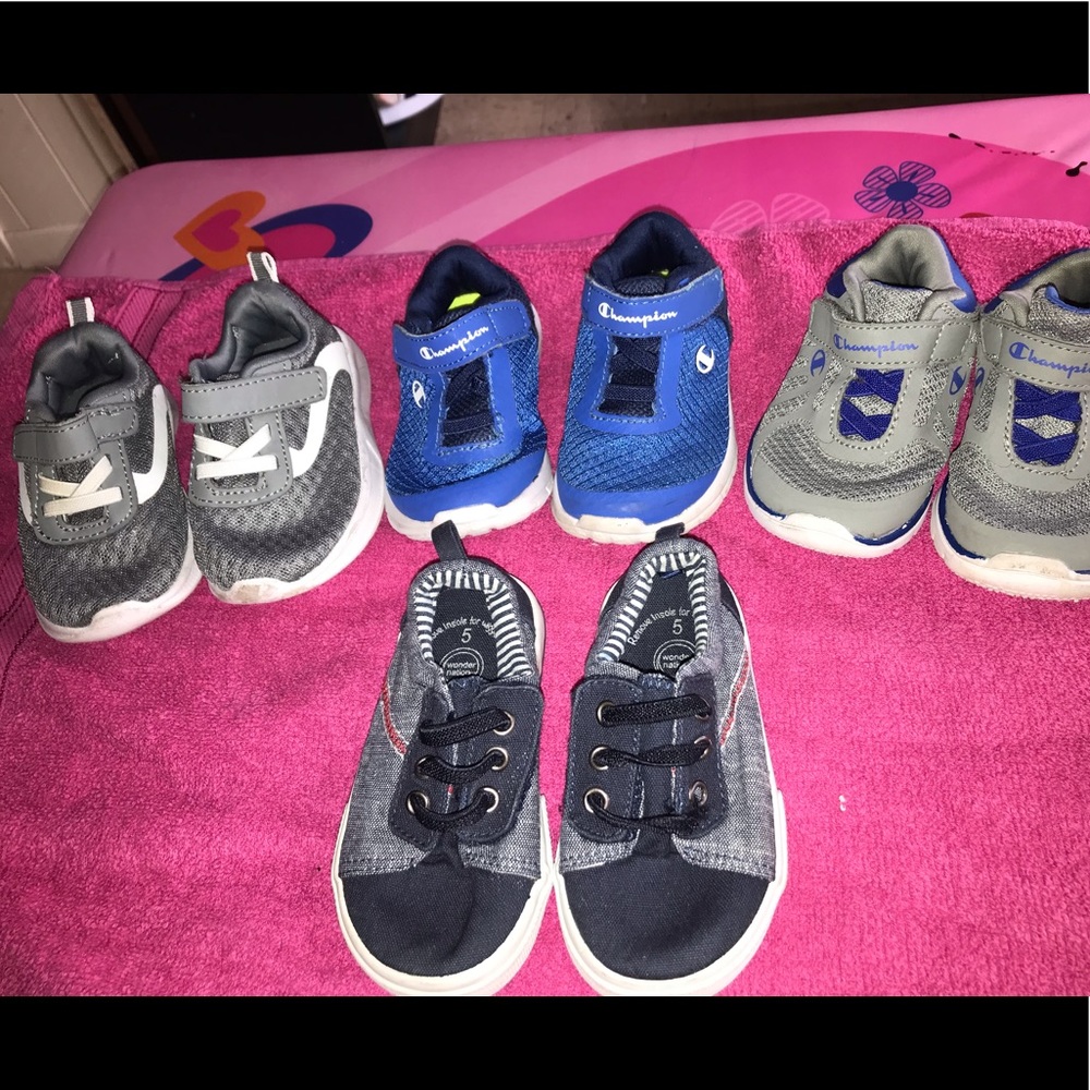 Toddler boy shoe lot